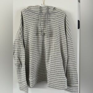 A New Day/Target - Sweatshirt - Gray/white striped